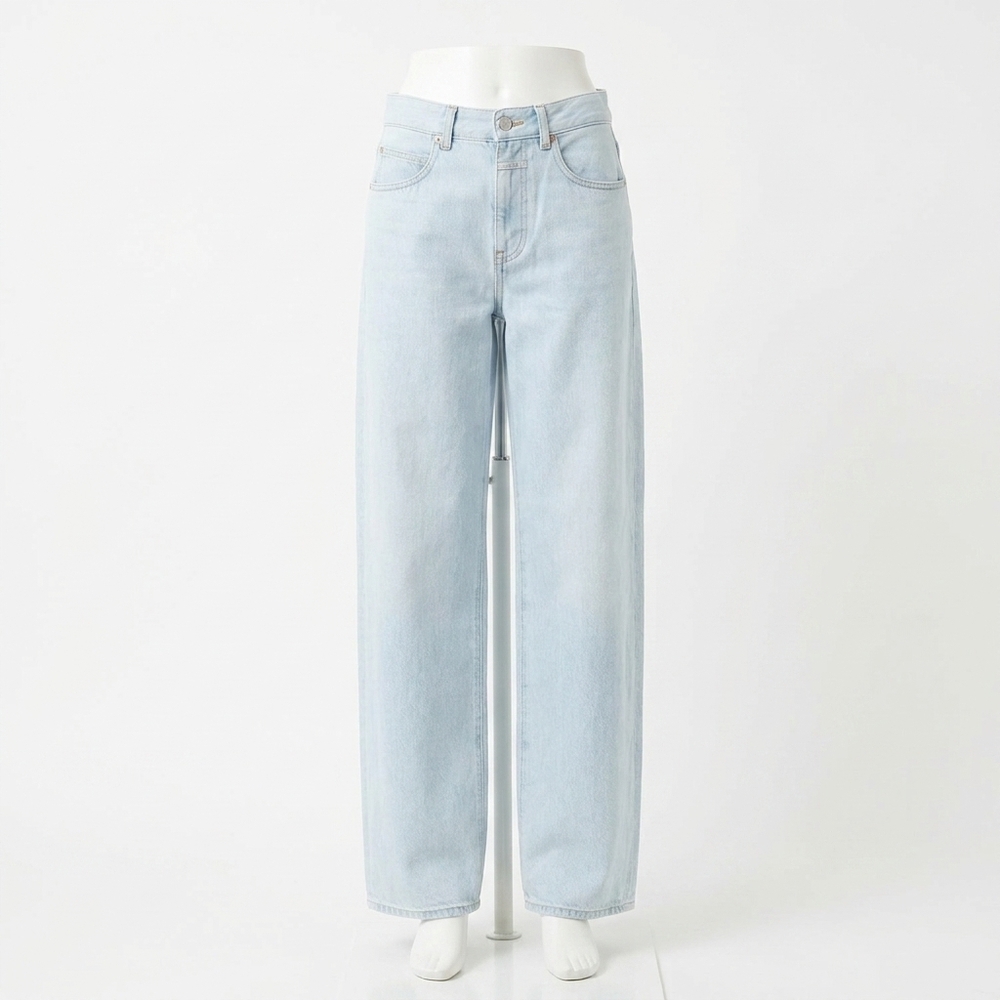NEW CLOSED women's nikka wide leg jean in light blue